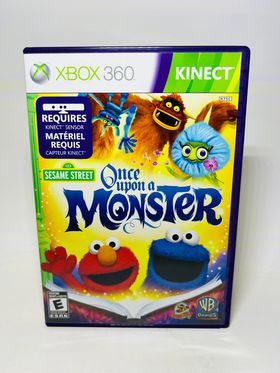 SESAME STREET: ONCE UPON A MONSTER XBOX 360 X360 - jeux video game-x