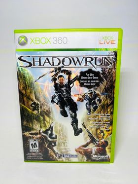SHADOWRUN XBOX 360 X360 - jeux video game-x