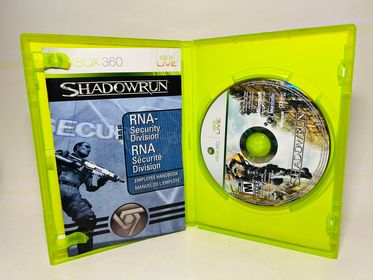 SHADOWRUN XBOX 360 X360