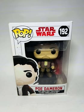 FUNKO POP POE DAMERON #192 - jeux video game-x