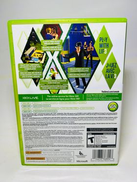 THE SIMS 3 PLATINUM HITS XBOX 360 X360 - jeux video game-x