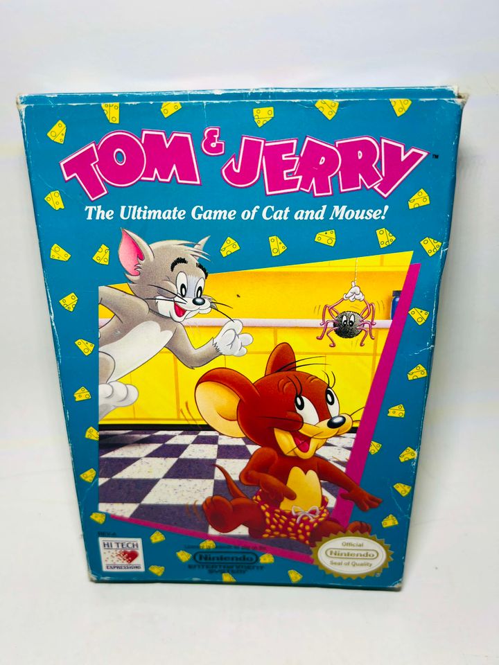 TOM AND JERRY EN BOITE NINTENDO NES - jeux video game-x