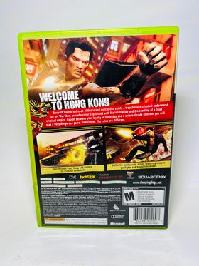 SLEEPING DOGS XBOX 360 X360 - jeux video game-x