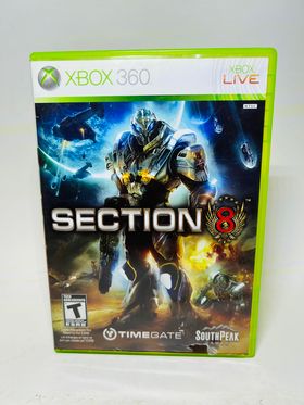 Section 8 Xbox 360 x360 - jeux video game-x