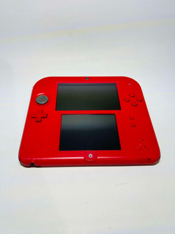 CONSOLE NINTENDO 2DS 3DS CRIMSON RED 2 SYSTEM - jeux video game-x