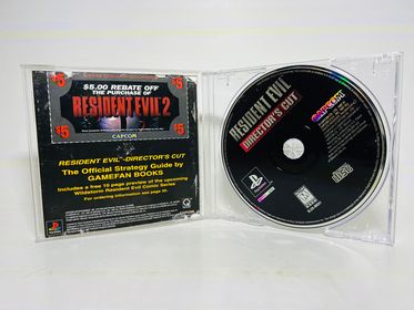 RESIDENT EVIL DIRECTOR'S CUT PLAYSTATION PS1 - jeux video game-x