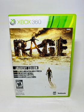 RAGE XBOX 360 X360 - jeux video game-x