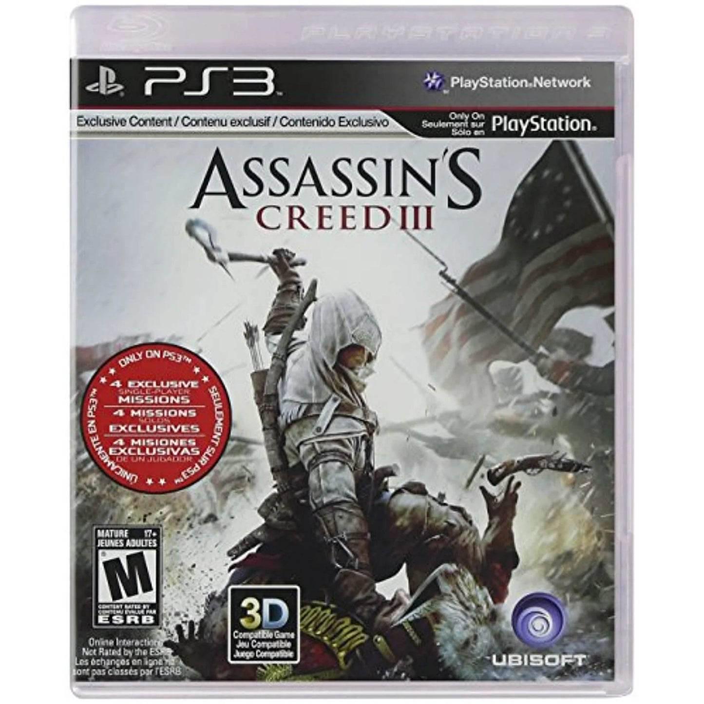 Assassin's Creed III 3 Playstation 3 PS3
