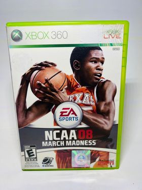 NCAA MARCH MADNESS 08 XBOX 360 X360 - jeux video game-x