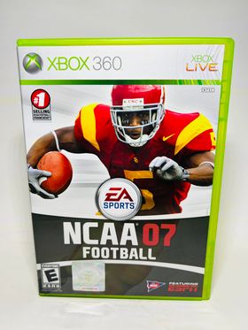 NCAA FOOTBALL 07 XBOX 360 X360 - jeux video game-x