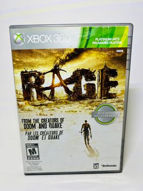 RAGE PLATINUM HITS XBOX 360 X360 - jeux video game-x