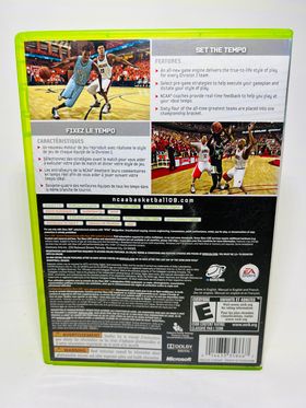 NCAA BASKETBALL 09 XBOX 360 X360 - jeux video game-x