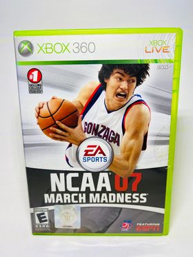 NCAA MARCH MADNESS 07 XBOX 360 X360 - jeux video game-x