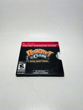 RATCHET AND CLANK SIZE MATTERS GREATEST HITS Not for resale nfr PLAYSTATION PORTABLE PSP - jeux video game-x