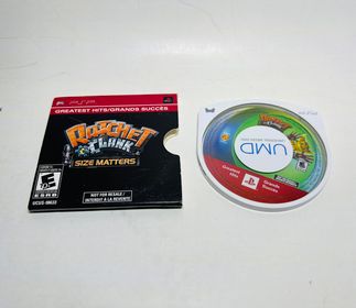 RATCHET AND CLANK SIZE MATTERS GREATEST HITS Not for resale nfr PLAYSTATION PORTABLE PSP - jeux video game-x