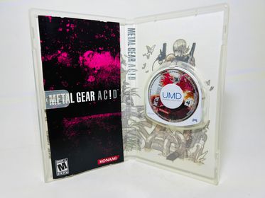 METAL GEAR ACID PLAYSTATION PORTABLE PSP - jeux video game-x