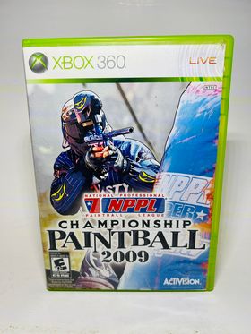 NPPL CHAMPIONSHIP PAINTBALL 2009 XBOX 360 X360 - jeux video game-x