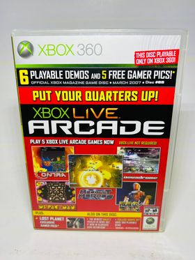 OFFICIAL XBOX MAGAZINE DEMO DISC 68 XBOX 360 X360 - jeux video game-x