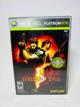 RESIDENT EVIL 5 PLATINUM HITS XBOX 360 X360 - jeux video game-x