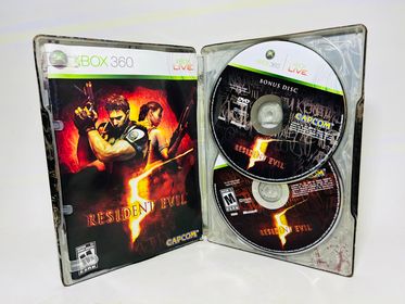 RESIDENT EVIL 5 Collector's Edition XBOX 360 X360 - jeux video game-x