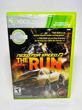 NEED FOR SPEED NFS THE RUN PLATINUM HITS XBOX 360 X360 - jeux video game-x