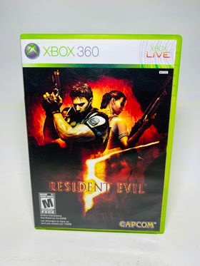 RESIDENT EVIL 5 XBOX 360 X360 - jeux video game-x
