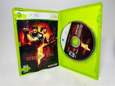 RESIDENT EVIL 5 XBOX 360 X360 - jeux video game-x