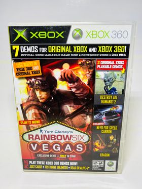 OFFICIAL XBOX MAGAZINE DEMO DISC 64 XBOX 360 X360 - jeux video game-x