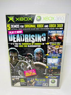 OFFICIAL XBOX MAGAZINE DEMO DISC 63 XBOX 360 X360 - jeux video game-x