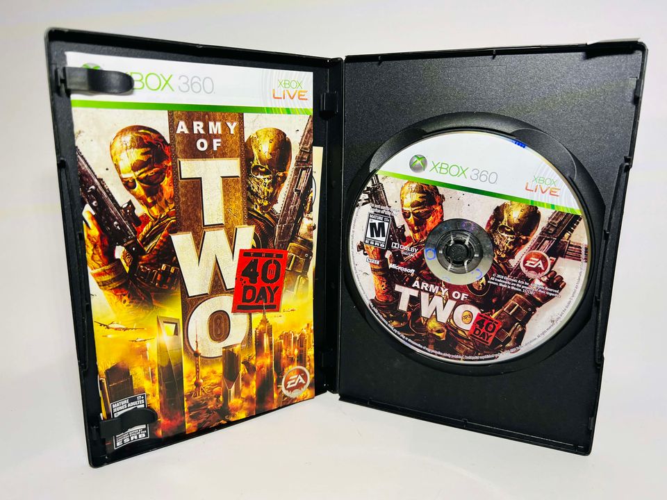 ARMY OF TWO: THE 40TH DAY XBOX 360 X360 - jeux video game-x