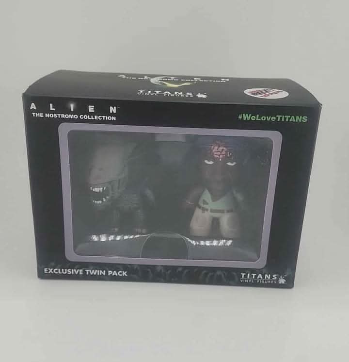 Titans Vinyl Figures Alien Nostromo Twin Pack Horror Block Exclusive Bloody jeux video game-x