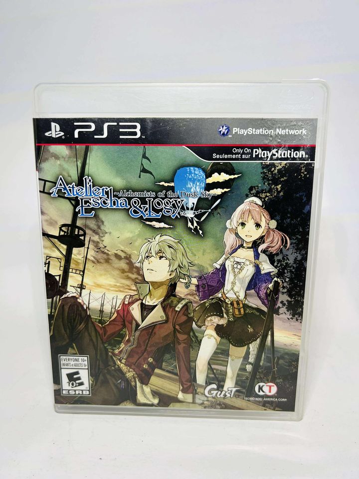 ATELIER ESCHA AND LOGY: ALCHEMISTS OF THE DUSK SKY PLAYSTATION 3 PS3 - jeux video game-x