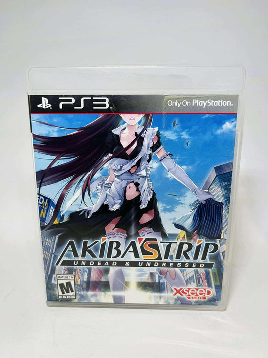 AKIBA'S TRIP: UNDEAD & UNDRESSED PLAYSTATION 3 PS3 - jeux video game-x