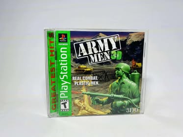 ARMY MEN 3D Greatest Hits PLAYSTATION PS1 - jeux video game-x