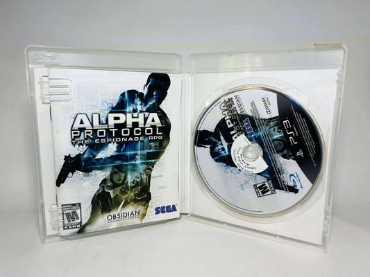 ALPHA PROTOCOL PLAYSTATION 3 PS3 - jeux video game-x