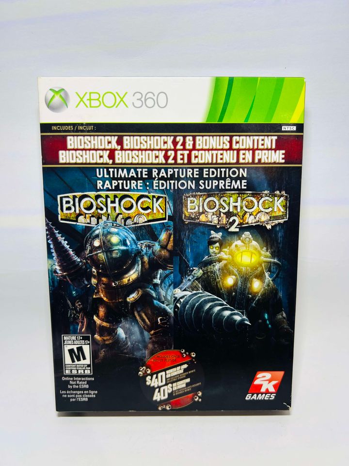 Bioshock Ultimate Rapture Edition XBOX 360 X360 - jeux video game-x