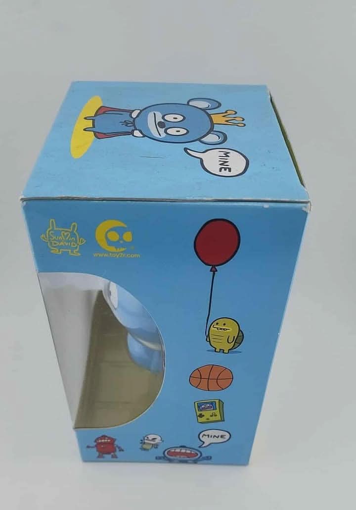 Figurine Toy2R 2007 BOSSY BEAR By David Horvath 5 Inch Vinyl Figure jeux video game-x