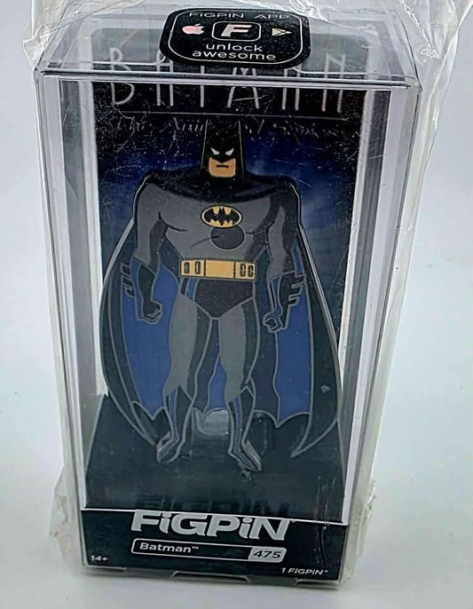 FiGPiN Batman Animated Series, Enamel Pin, Batman 475 jeux video game-x