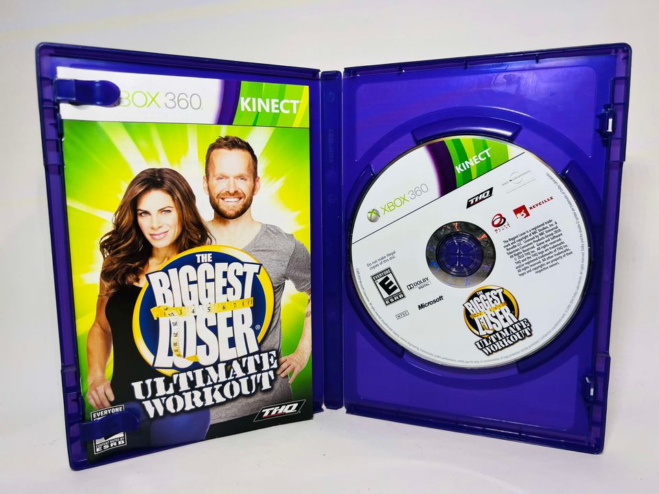 THE BIGGEST LOSER: ULTIMATE WORKOUT XBOX 360 X360 - jeux video game-x