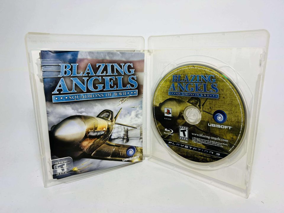 BLAZING ANGELS 2 SECRET MISSIONS OF WWII PLAYSTATION 3 PS3 - jeux video game-x