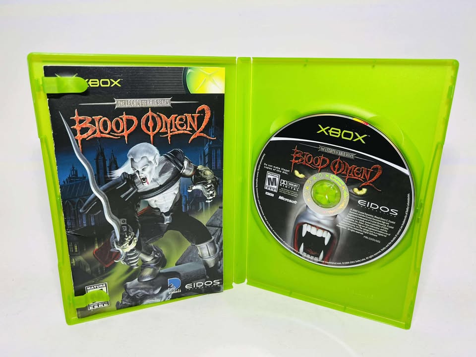 BLOOD OMEN 2: LEGACY OF KAIN XBOX - jeux video game-x