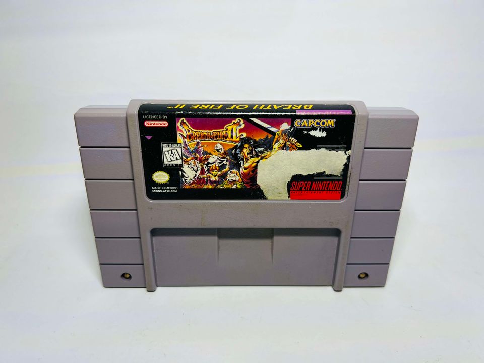 BREATH OF FIRE II 2 SUPER NINTENDO SNES - jeux video game-x