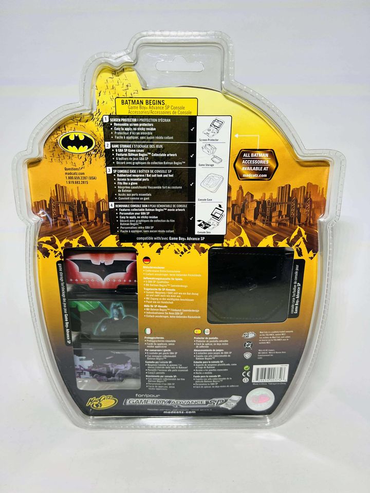 Étui Mad catz Batman Begins GAME BOY ADVANCE GBA Case