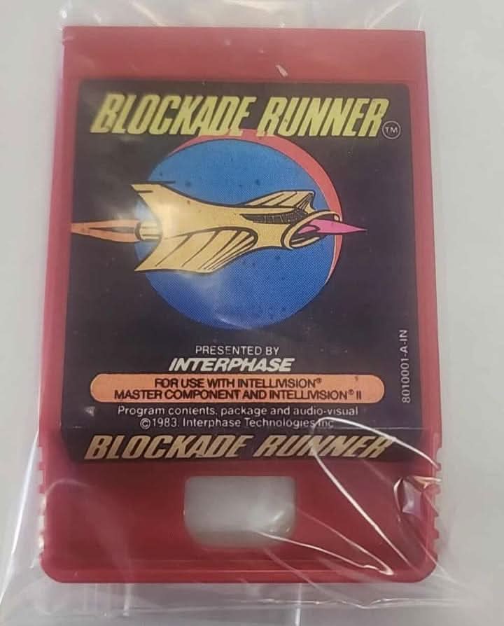 BLOCKADE RUNNER (INTELLIVISION INTEL) jeux video game-x