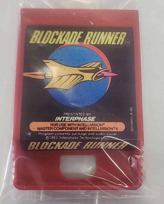 BLOCKADE RUNNER (INTELLIVISION INTEL) jeux video game-x