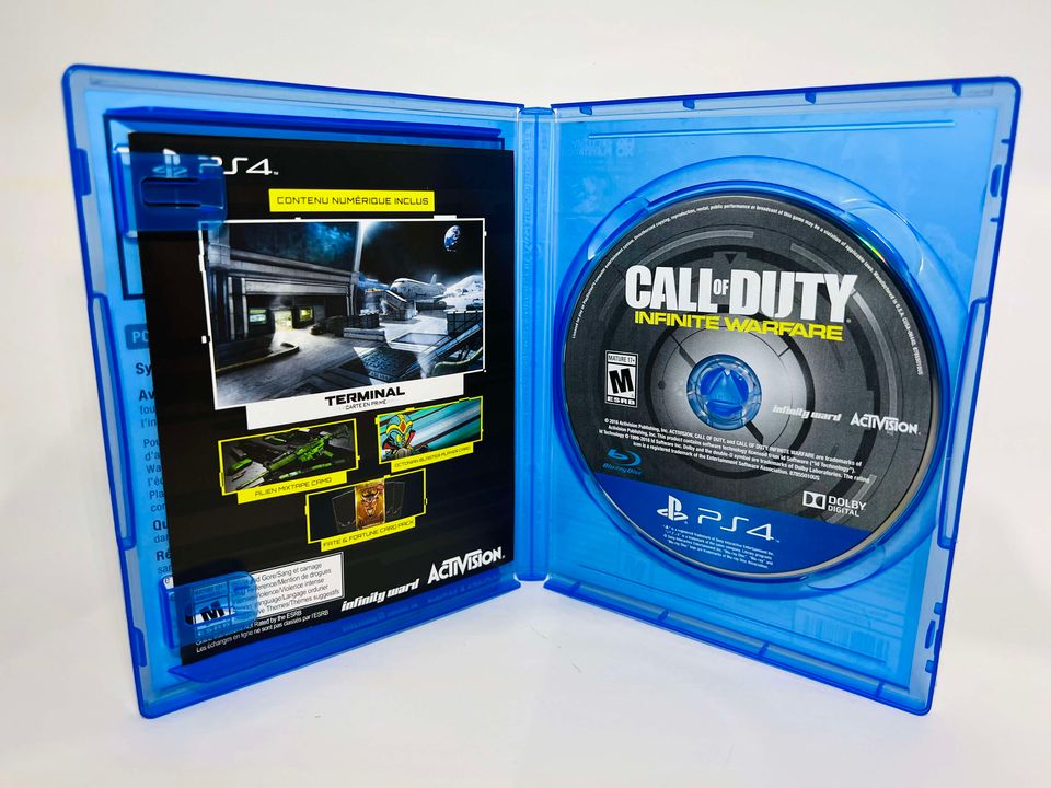 CALL OF DUTY INFINITE WARFARE PLAYSTATION 4 PS4 - jeux video game-x