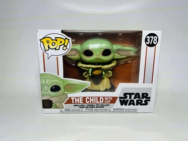 FUNKO POP THE MANDALORIAN The child with cup #378