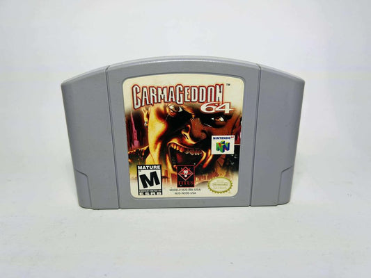 CARMAGEDDON 64 NINTENDO 64 N64 - jeux video game-x