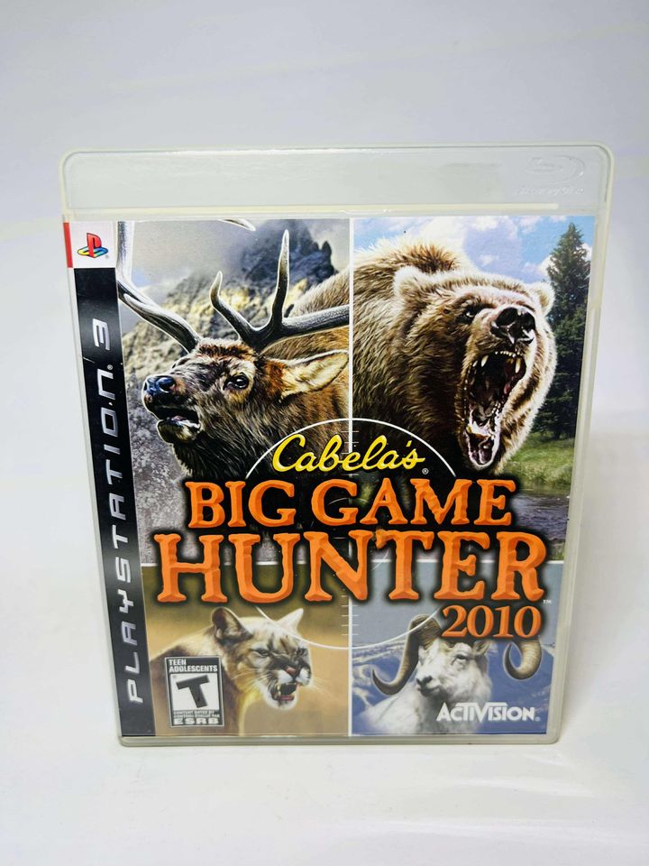 CABELA'S BIG GAME HUNTER 2010 PLAYSTATION 3 PS3 - jeux video game-x