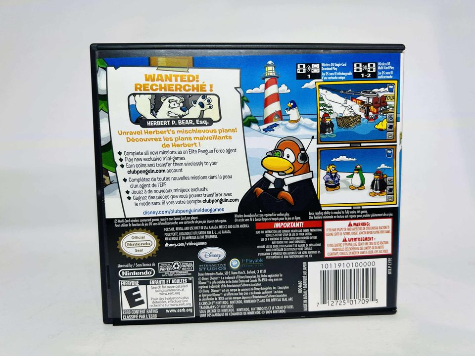 CLUB PENGUIN ELITE PENGUIN FORCE HERBERT'S REVENGE NINTENDO DS - jeux video game-x